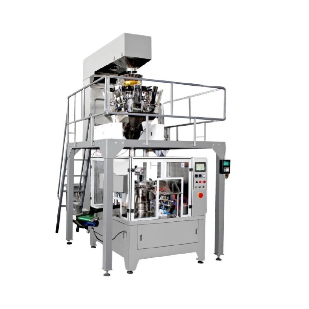 Granule Combination Weighing Pre-Made Bag Packaging Machine