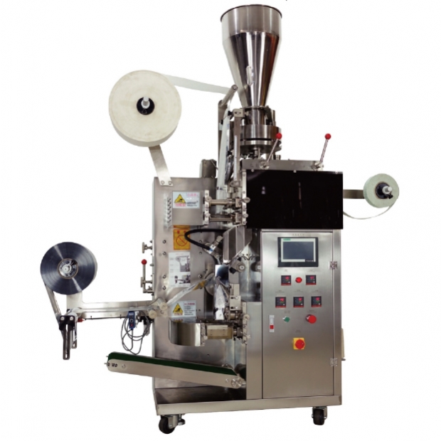 Tea Bag Measuring Cup Inner and Outer Bag Packaging Machine - Production Line Operation